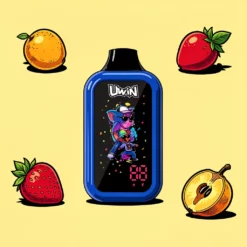 Uwin Digital Box 68K Eldobható Vape Pod Intelligens Kijelzős Mesh Tekercses